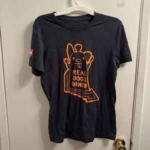 Netflix Atomic Promo T-shirt “Real Dog’s Diner”, large, gray